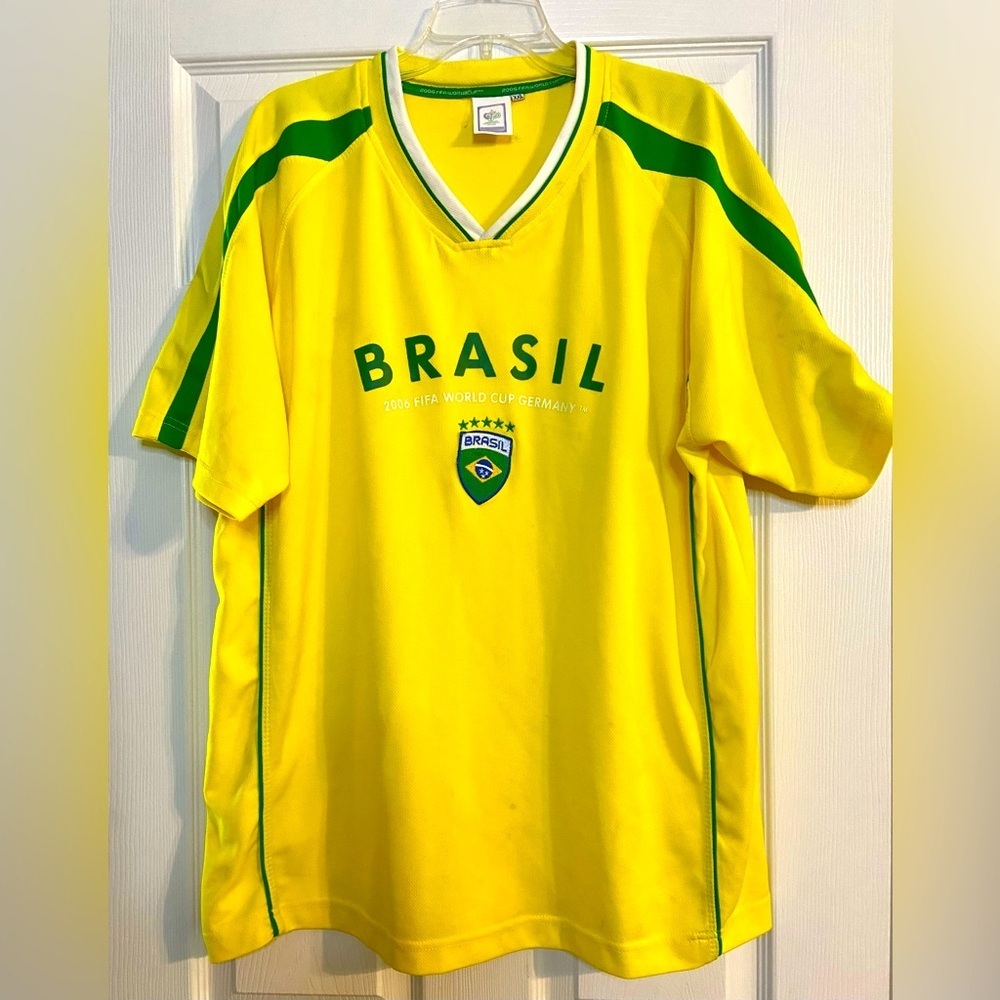 FIFA Germany 2006 Official Merchandise World Cup Brasil Soccer Jersey Mens 2XL